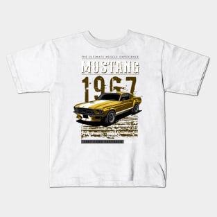 The Ultimate Muscle Mustang 1967 Kids T-Shirt